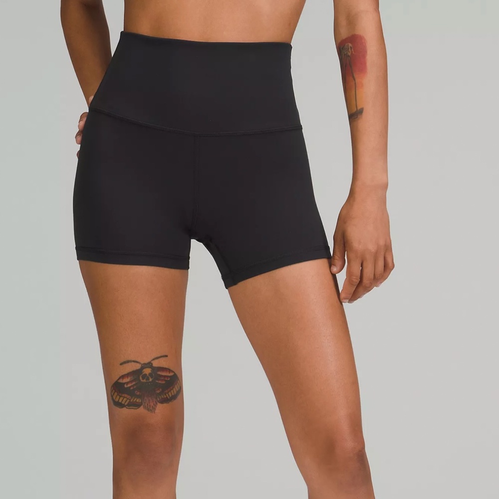 Lululemon Align High-Rise Short 4" Black Size 8